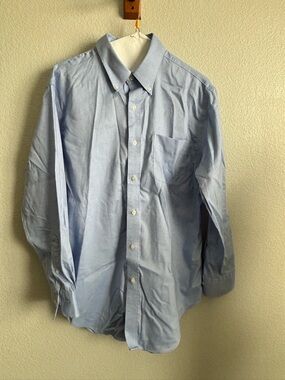 Ralph Lauren Light Blue Button-Down Dress Shirt